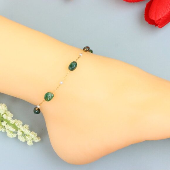 Handmade Anklet – A Stylish Choice for Women, Thoughtful Gift Idea, EVCH1241 - Picture 7 of 10